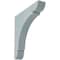 Ekena Millwork 1 3/4"W x 10"D x 10"H Large Olympic Wood Vintage Decor Bracket, Driftwood Blue BKTWD01X10X10OLBU - alternate 1